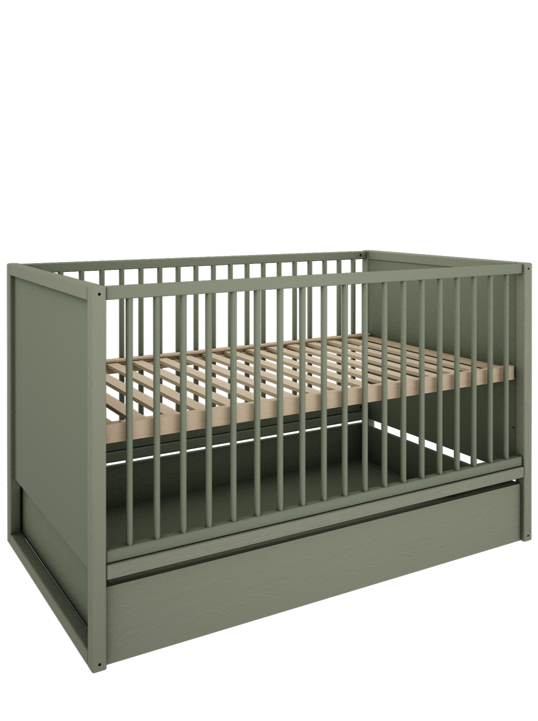 Handmade 'Tweens' Eucalyptus Cot bed 70x140cm