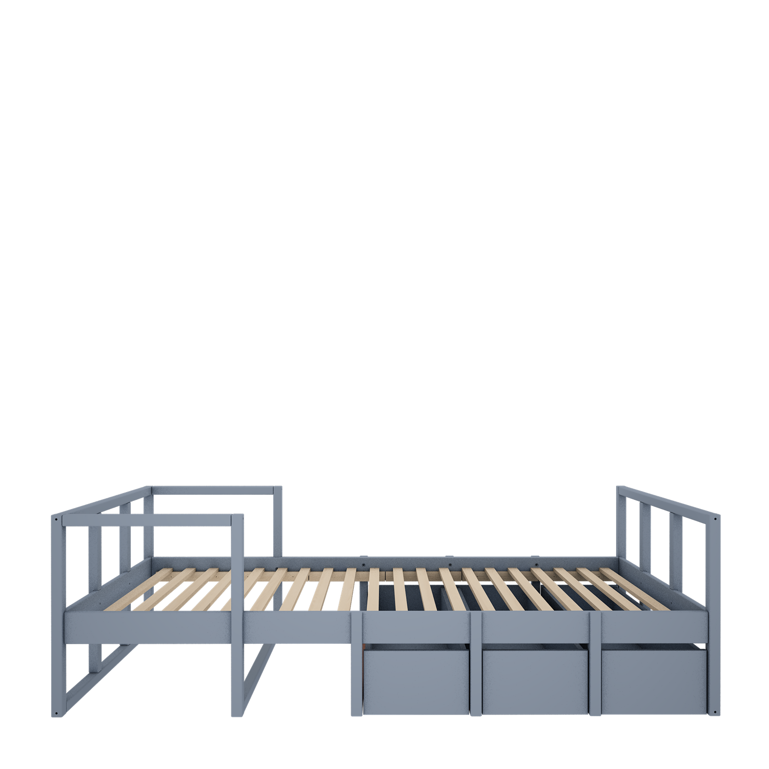 Handmade 'Tweens' Blue Bed 90 x 200cm