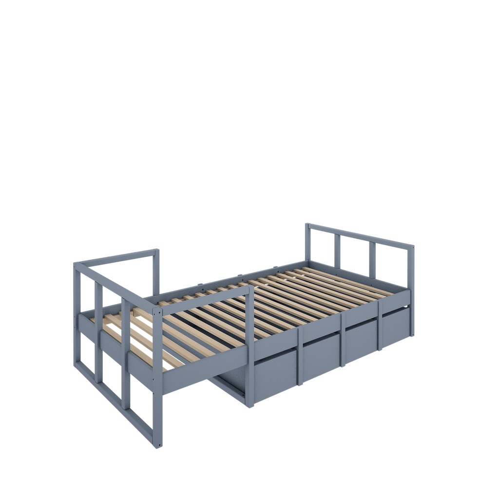 Handmade 'Tweens' Blue Bed 90 x 200cm