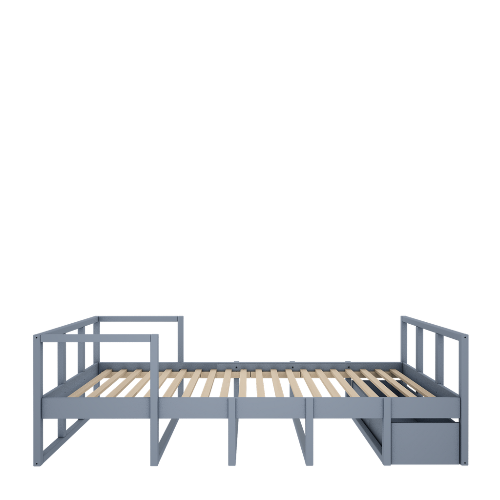 Handmade 'Tweens' Under Drawer For Bed 90 x 200cm - Blue