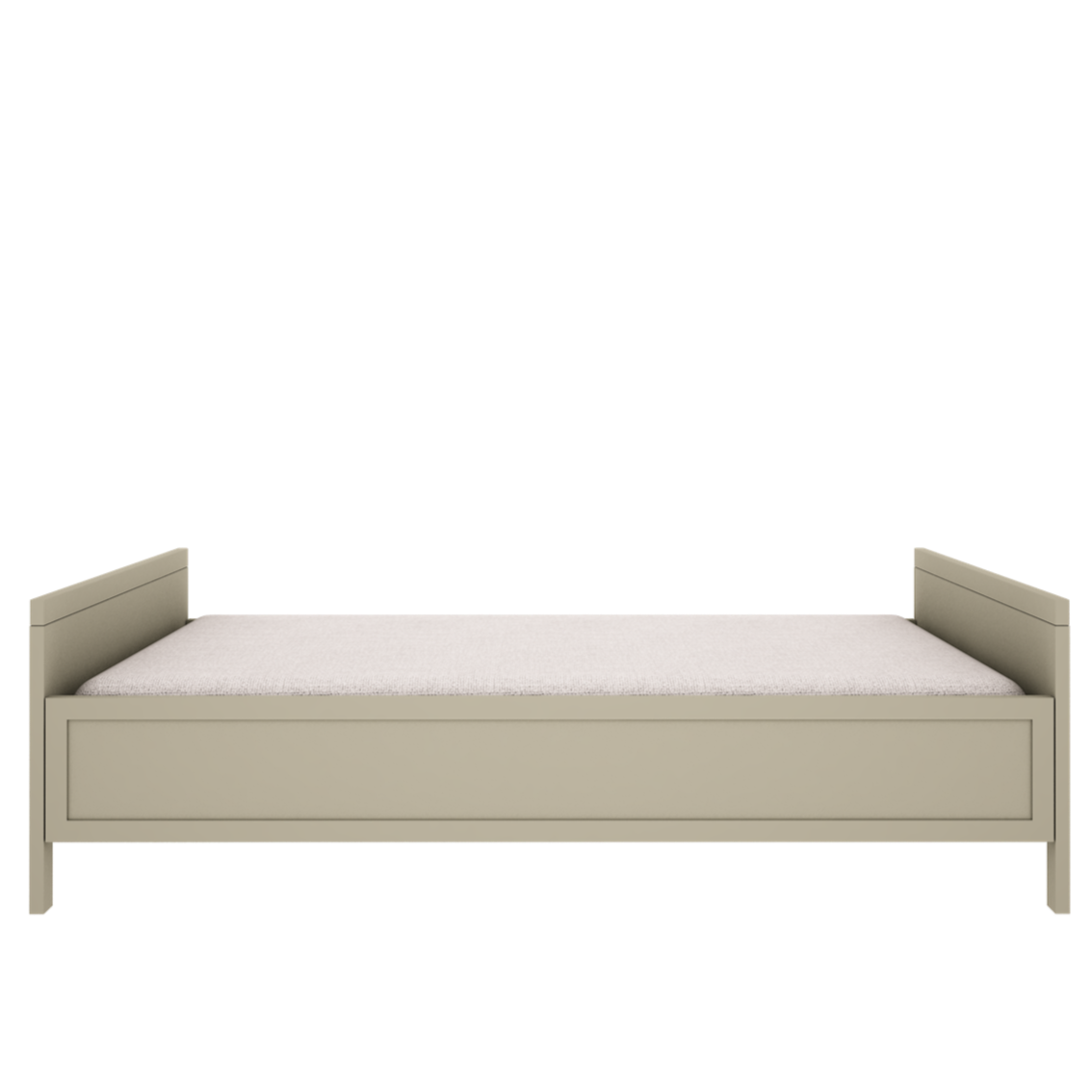 Handmade 'Vintage' Cot Bed 70 x 140cm in Eucalyptus Green