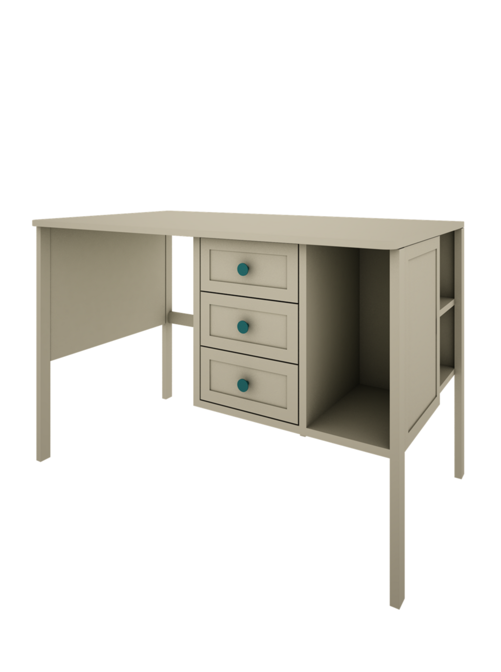 Handmade 'Vintage' Desk in Eucalyptus Green