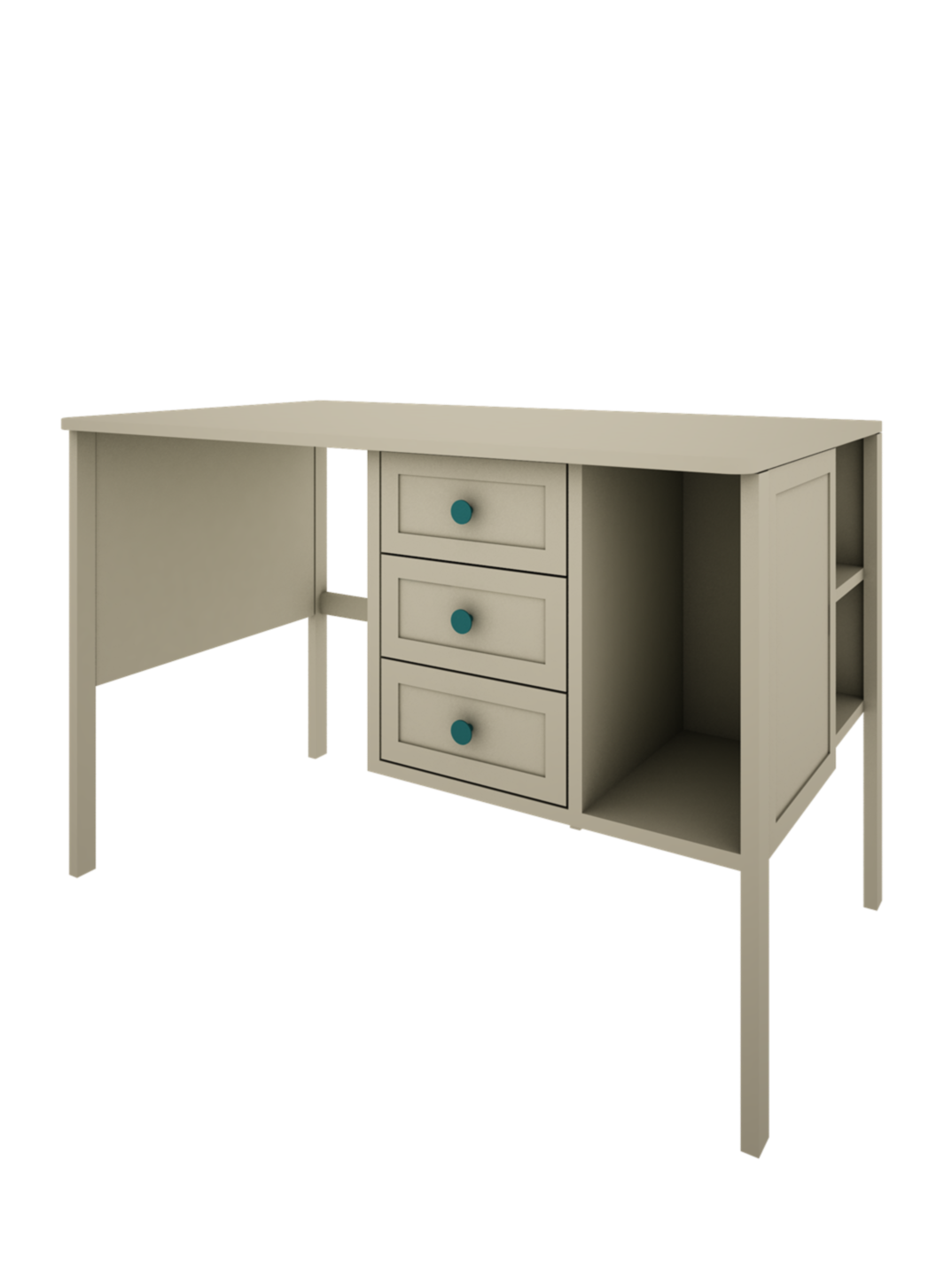 Handmade 'Vintage' Desk in Eucalyptus Green
