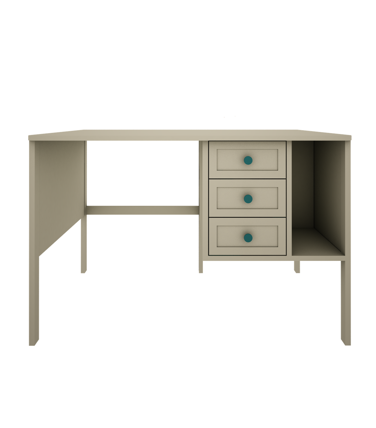 Handmade 'Vintage' Desk in Eucalyptus Green